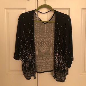 Black & White Kimono